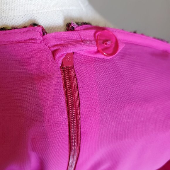 Doncaster Wool Boucle Tweed A-Line Skirt Small - Picture 10 of 15